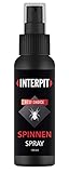 Interpit® Anti Spinnen Spray, Hochwirksam zum vertreiben für Innen & Aussen - Mittel zum Spinnen vertreiben - Anti Spinne Ungeziferspray zur Spinnenabwehr - Spinnenspray 100