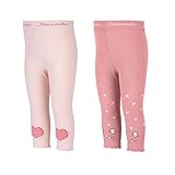 Sterntaler Baby-Mädchen Leggins DP Herz/Maus 8662120 Leggings, rosa, 104