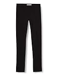 NAME IT Mädchen Nkfdavina Solid SWE Bru Noos Leggings, Schwarz, 134