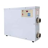 TABODD 11KW Schwimmbadheizung 220V Poolheizung Elektrisch SPA Swimming Pool hermostat Wärmetauscher Poolheizungsthermostat für Einen Pool mit ≤ 259 ft³ Geeig