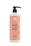 Valquer Profesional Lockiges Haar Shampoo - Curly Girl Methode. Sulfatfrei, salzfrei, veganes lockiges Haar, perfekte Locken, bis zu 96% natürlichen Ursprungs (1000 ml)