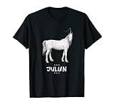 Einhorn Jungen Männer Schriftzug Julian T-S