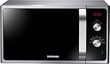 Samsung MWF300G Mikrowelle MS2AF300EES/EG / 800 W / 23 L Garraum / 48,9 Breite / 6 Leistungsstufen / Auftauautomatik / Silb