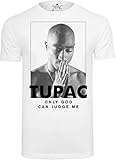 Mister Tee Herren 2Pac Prayer Tee T-Shirts, White, XL