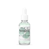 Isle of Paradise Fake Tan Drops Medium (30 ml) Fügen Sie Selbstbräuner-Tropfen zur Hautpflege hinzu, natürliche Inhaltsstoffe & Veg