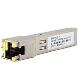 Fayme SFP-Modul RJ45-Switch Gbic 10/100/1000 Anschluss SFP-Kupfer RJ45 SFP-Modul Gigabit-E