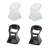Ruluti 1 Set High Heel Schuhschutzabdeckung Ferse Protector Schutzkappe Für Wettbewerbe Hochzeiten Formale Anlässe Größe S