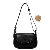 Damen Umhängetasche Kleine Schultertasche Kette Handy Tasche Damen Umhängen Leder Crossbody Brieftasche Retro Schachbrett Handtasche Mode City Clutch Handy für iPhone 13/13 Pro/12/12 Pro/11/XS/XR/8/7
