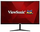 Viewsonic VX2718-PC-MHD 68,6 cm (27 Zoll) Curved Gaming Monitor (Full-HD, Adaptive Sync, 1 ms, 165 Hz, HDMI, DP, geringer Input Lag, Lautsprecher) Schw