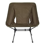 CDDSML Campingstuhl Klappstuhl Für Den Außenbereich Leichter Mondstuhl Aus Aluminiumlegierung Freizeit-Rückenlehne Strandkorb Angelstuhl Regiestuhl Für Schwere Menschen Stützen 120kg(Color:Grün)