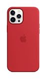 Apple Silikon Case mit MagSafe (für iPhone 12 Pro Max) - (Product) RED - 6.7 Z