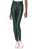 Vila Female Skinny Fit Jeans Coated MDarkest Sp