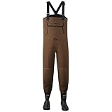 Hodgman Caster Neopren-Wathose für Stiefel, Braun, Größe 45