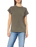 Replay Damen W3588 T-Shirt, 589 Silver, L