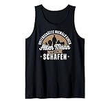 Unterschätze Niemals einen Alten Mann Mit Schafen Schafherde Tank Top