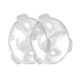 Durovis Essentials Lens Set 2 (34mm) - 2 Bikonvexe PMMA-Linsen für Virtual Reality Headsets und 3D-Brillen Google Cardb