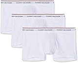 Tommy Hilfiger Herren Hüft-Shorts 3p Lr Trunk, 3er Pack, Weiß (White 100), M