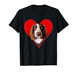 Hundeherz 'I Love my English Springer Spaniel' T-S