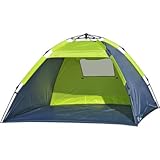 EXPLORER Strandmuschel Pop up Quick Automatik Beach Tent Sonnenschutz UV80+ 2020