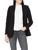 ESPRIT Damen 110EE1G304 Blazer, 001/BLACK, S