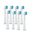 xiuxiu 3D Whitening Elektrische Zahnbürste Ersatzbürstenköpfe Nachfüllung Fit Fit für Braun Oral B Zahnbürste Köpfe Großhandel 8 stücke Zahnbürste Kopf (Color : New SB17A)