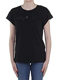 Replay Damen W3525 T-Shirt, Schwarz (098 Black), S