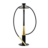 UIOUKL Große Wasserpfeife, Einzelrohr, Shisha, Legierung, mittlerer Stab, Tabakschlauch, Shisha-Set, Baseball-Shisha, Tabak- und nikotinfrei, Shisha-Zubehör, tragbare Shisha-Geschenke für Freund, V
