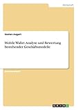 Mobile Wallet. Analyse und Bewertung bestehender G