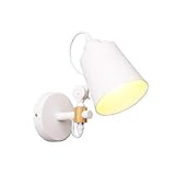 FURUIWUFENG Wandlampe Moderner minimalistischer Stil Nachttischlampe Wohnzimmer Arbeitszimmer Lampe Schlafzimmer Balkon Wandlampe Wandlamp