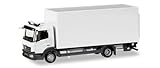herpa 13239 Mercedes-Benz Atego LKW mit Box Mini-Kit, Silb