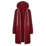 Softshelljacke Damen Leicht Parka Outdoorjacke mit Einstellbarer Kordelzug Mäntel Kapuze Übergangsjacke Mode Patchwork Kapuzenjacke Herbst Winter Kapuzenpullover Lässig Outw