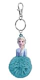 CRAZE Disney POM PON Keychain Frozen 2 Schlüsselanhänger ELSA Anna oder Olaf Party Mitgebsel für Kinder 24164, Verschiedene Ausführungen, 4,5