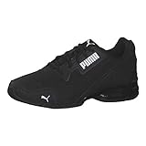 PUMA Unisex Leader VT Tech Laufschuh, Schwarz Black White, 44 EU