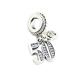Pandora 925 Sterling Silber Anhänger Diy Beads Charms Original Armband - Schmuck Jahre der Liebe Bead für Schmuckherstellung
