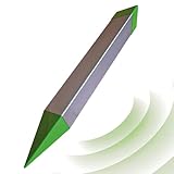 ISOTRONIC – batteriebetriebener Maulwurfvertreiber gegen Bodentiere wie Maulwürfe, Wühlmäuse, Ameisen, Schlangen uvm. – Maulwurfschreck mit Quarzschwingungen & Vibrationen – 1250m² Wirkungsbereich (1)