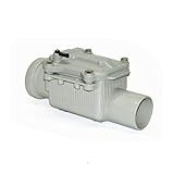 UZMAN Rückstauverschluß Ø DN50 Rückstauklappe, Rückstausperre, Rückstausicherung Abwasserrohr, Kanalrohr, Kanal, Rückflusssperre Rattenstop Rattenschutz, DN 50 mm Rohre HT, KG