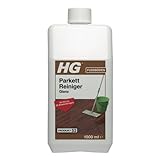 HG Parkett Glanz Reiniger 53, Konzentriertes Wischpflegemittel für Holzböden mit frischem Duft - 1 Liter (457100105)