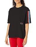 adidas Originals,womens,Oversized Tee,Black,M