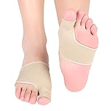 Hallux Valgus Bandage Hallux Valgus Schiene Nachtschiene Socken Hallux Korrektur Bunion Sleeve Night Splint Mit Eingebaut Gel-Pad Schutz for Schmerzlinderung-1