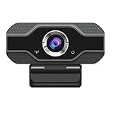 NewIncorrupt HM-UC02 Webcam Computer PC Web-Kamera mit Mikrofon für Videoübertragung Live-Calling-Konferenz MAC PC