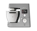 Kenwood Cooking Chef Gourmet KCC9040S – Küchenmaschine mit Kochfunktion, Induktionskochfeld von 20-180°C, 24 voreingestellte Programme, 6,7 l Rührschüssel, 1500 W, inkl. 7-teiligem Set, silb