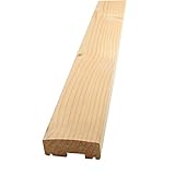 Handlauf für Holzbalkon (2 Stück) - Douglasie - 2090/4 (1980x90x40mm)