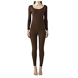 Newanna Thermounterwäsche Damen Winter - Fleece Gefüttert Damen Funktionswäsche Set aus Baumwolle, Warmes Unterwäsche Winddichtes Langarm Funktionsunterwäsche Set, Verdicktes Thermoshirt für F