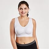 KFBSHEEF Plus Size Sport-BH für Frauen Gym Antibakterielles Tank Top Push Up Unterwäsche Fitness Bralette Ohne Pad Brasier,Farbe1,S