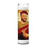 Tom Celebrity Prayer Candle, Funny Saint Candles, Novelty Gift, 8 inch glass, Handmade 100% Soy, Christmas Merch Kerze Berü