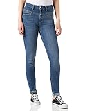 s.Oliver Damen 120.10.202.26.180.2110147 Hose lang IZABELL SKINNY, Blue Sretched Deni, 46W 34L EU