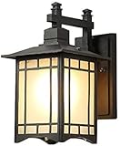 ZZZHJ Moderne Einfachheit Wandlampen Aluminium, Eisenglas minimalistische Einfachheit Wandmontage Spotelampe Geeignet for Korridor, Schlafzimmer, Studienzimmer Dekorative Lampen S