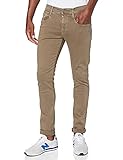 Replay Herren Anbass Hyperflex Colour Jeans, Braun (300 Brown), 33W / 32L