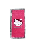 CTI 040445 Strandtuch Hello Kitty Salsa, Baumwolle Velours, 75 x 150