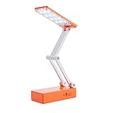 Miouldram Schreibtischlampe Superior Material: aus ABS-Material, fühlt sich glatt und bequem an, langlebig mit exquisiter Verarbeitung, sorgt fü
